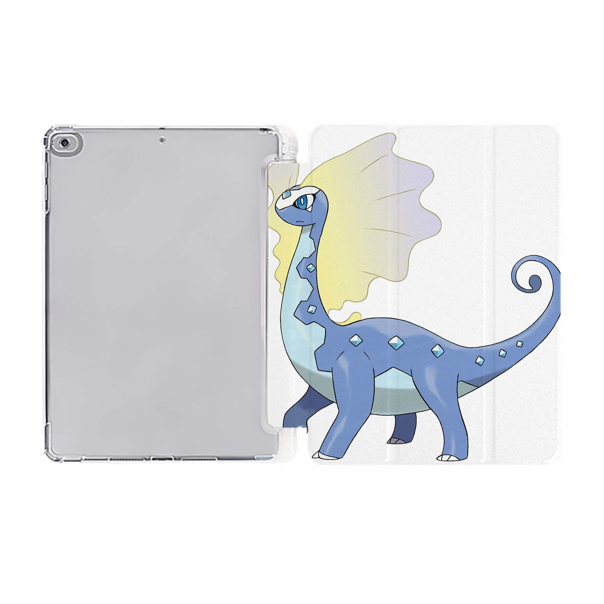 （画像用） ポケットモンスター Pokémon IPad ケース ペン収納付き 三つ折りスタンド PUレザー×シリコン 対応機種9.5/10.5/10.9インチ
